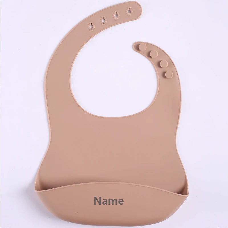 Baby Bib Silicone Drool/Food Catcher
