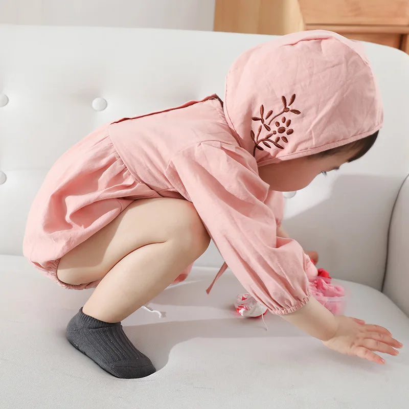 Anti-slip baby socks
