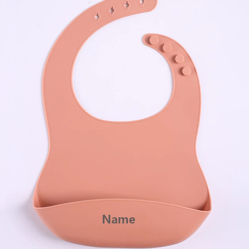 Baby Bib Silicone Drool/Food Catcher