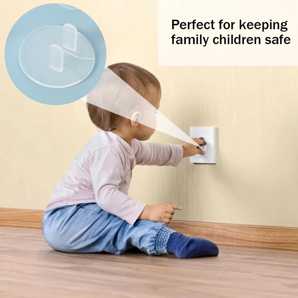 4/12PCS Childproof Outlet Covers