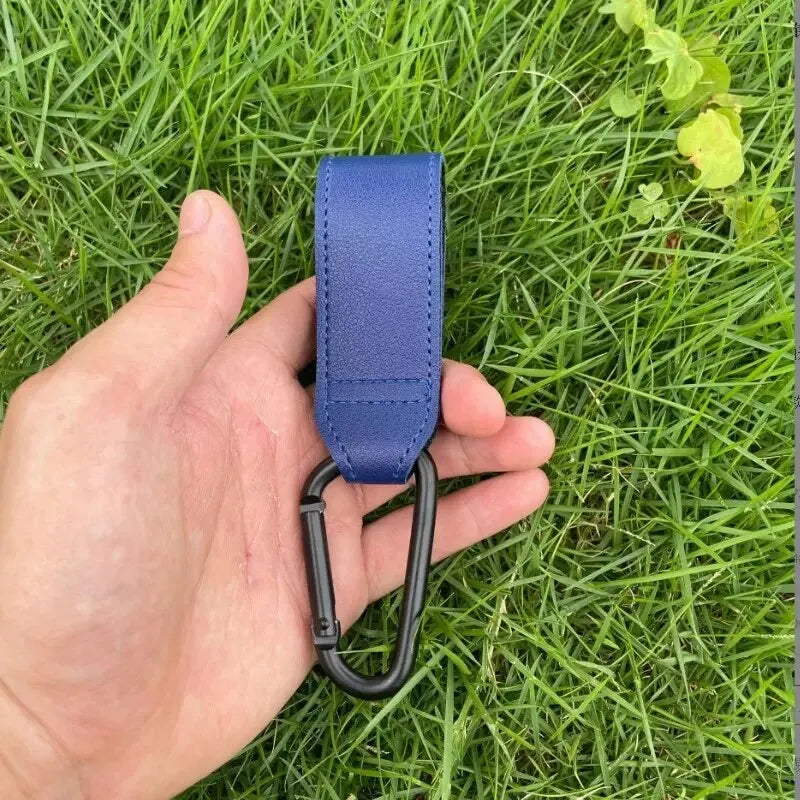 2Pcs Leather Cart Hooks