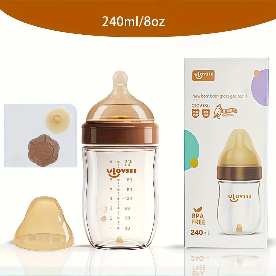 4oz,8oz Glass Baby Bottles