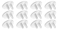 4/12PCS Childproof Outlet Covers