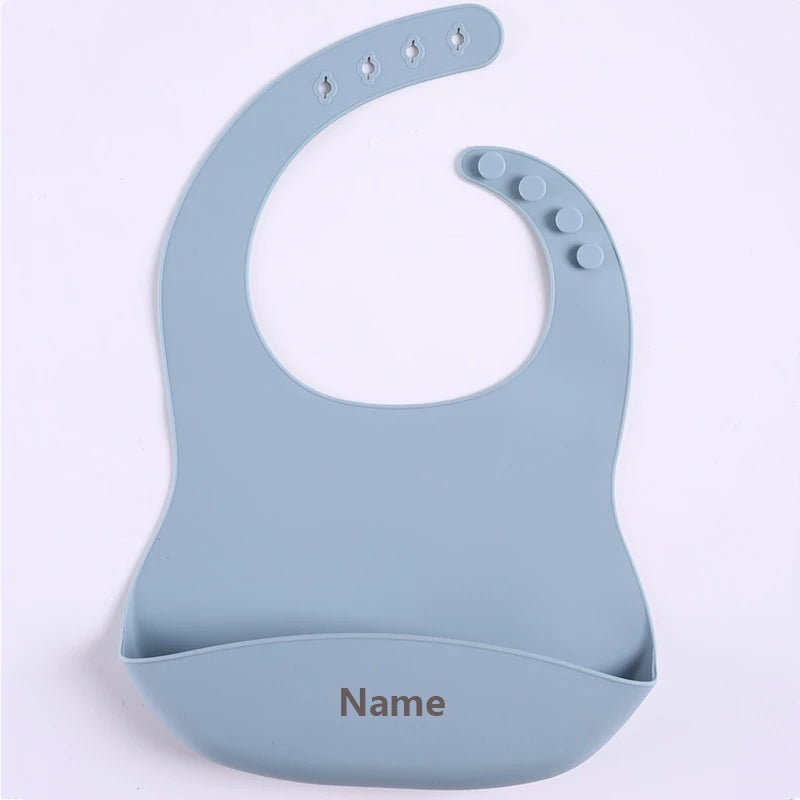 Baby Bib Silicone Drool/Food Catcher