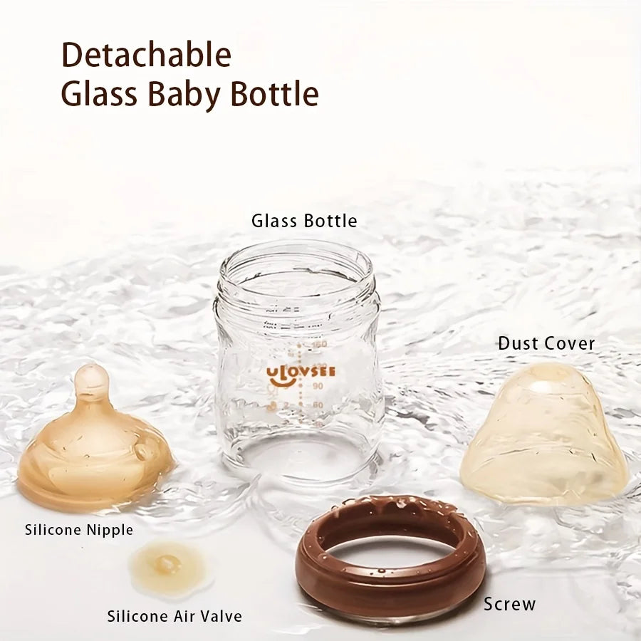 4oz,8oz Glass Baby Bottles