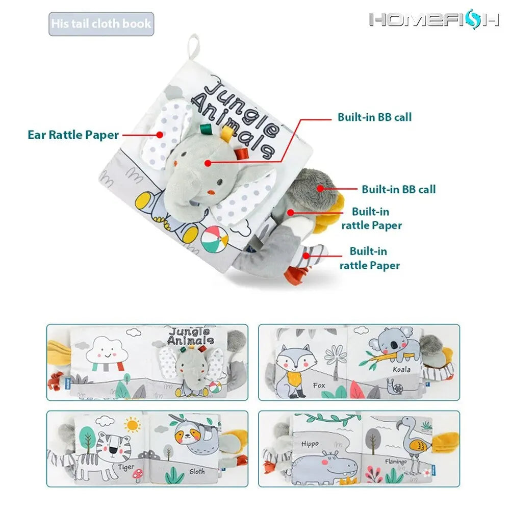 Soft Baby Books 3D Touch