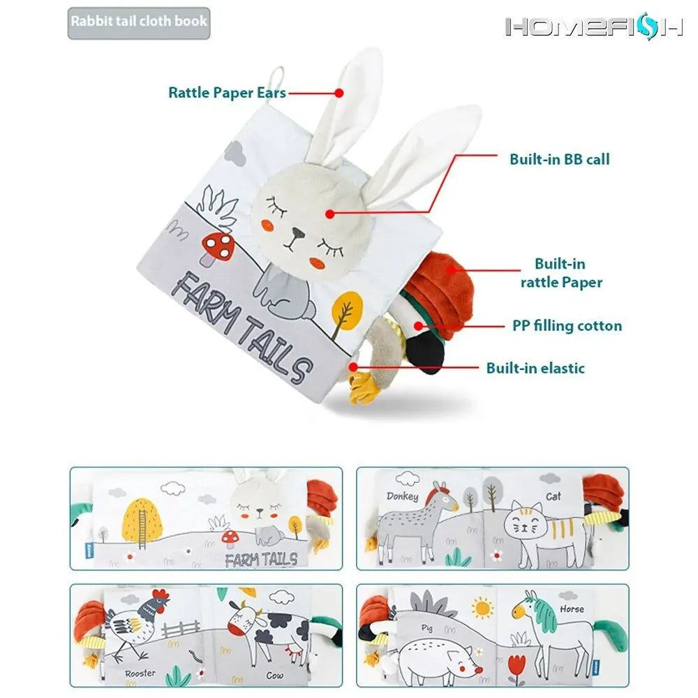 Soft Baby Books 3D Touch