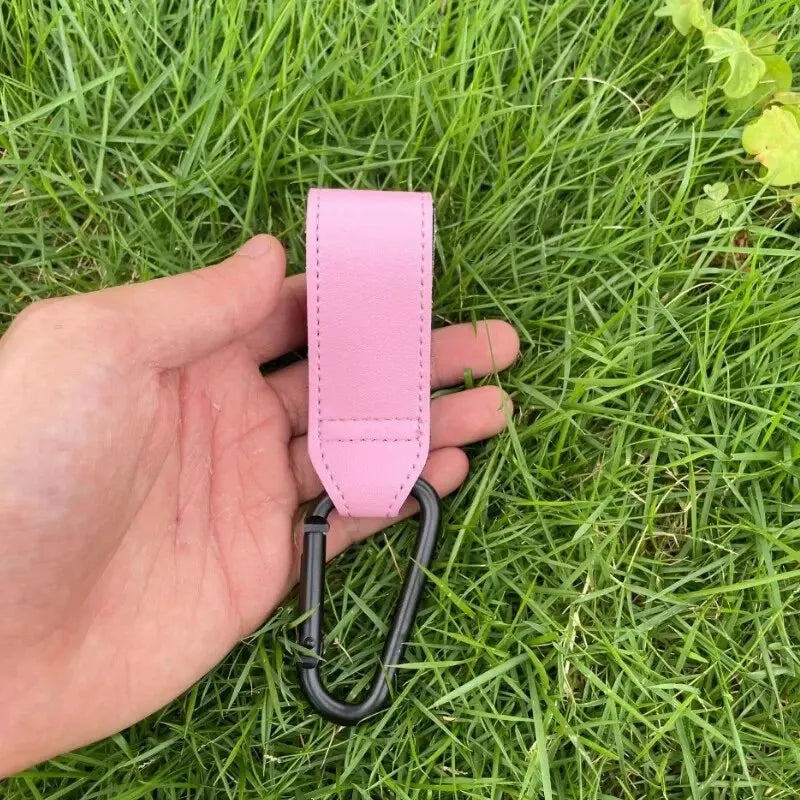 2Pcs Leather Cart Hooks