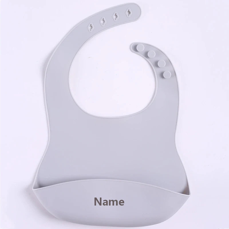 Baby Bib Silicone Drool/Food Catcher