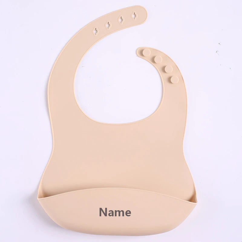 Baby Bib Silicone Drool/Food Catcher