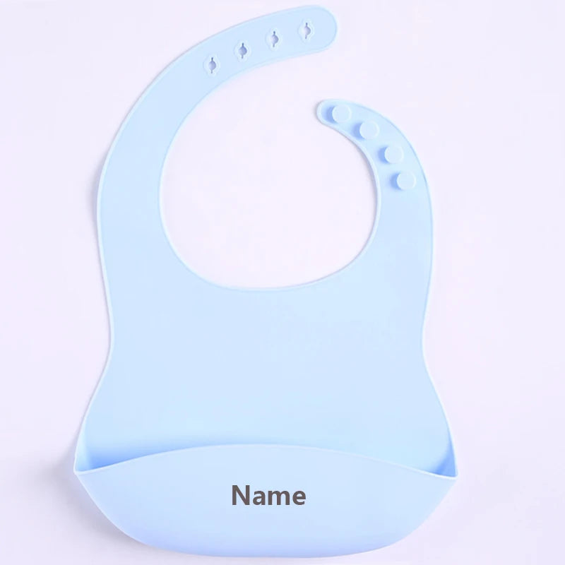 Baby Bib Silicone Drool/Food Catcher
