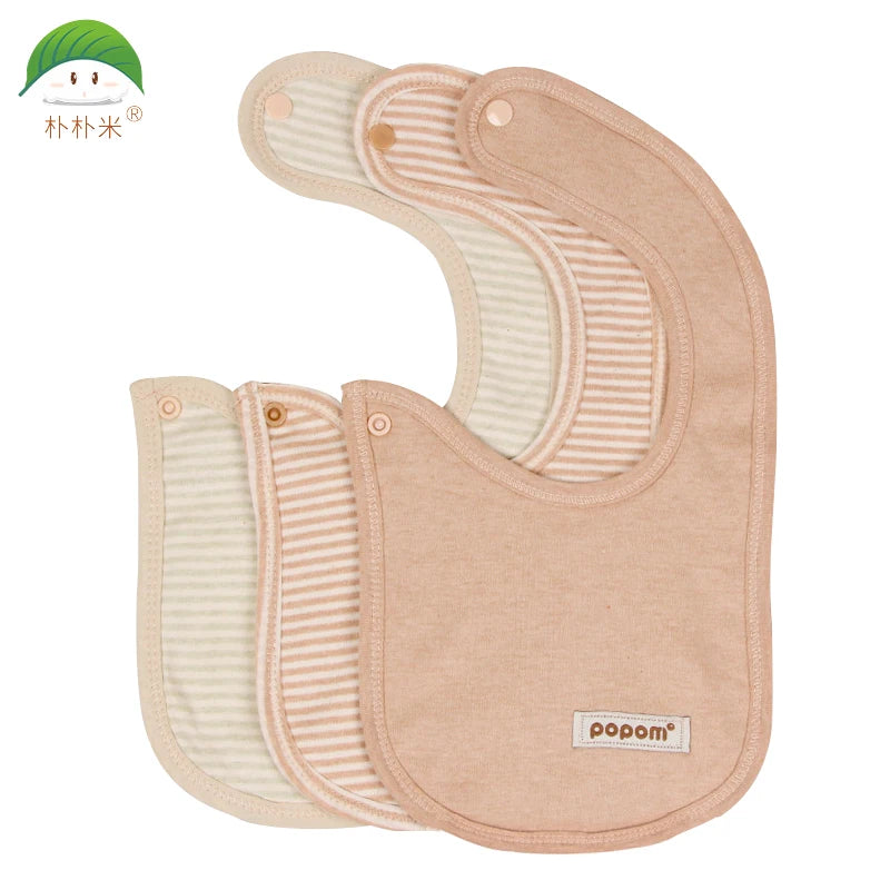 Popom 3 Piece Newborn Baby Bibs