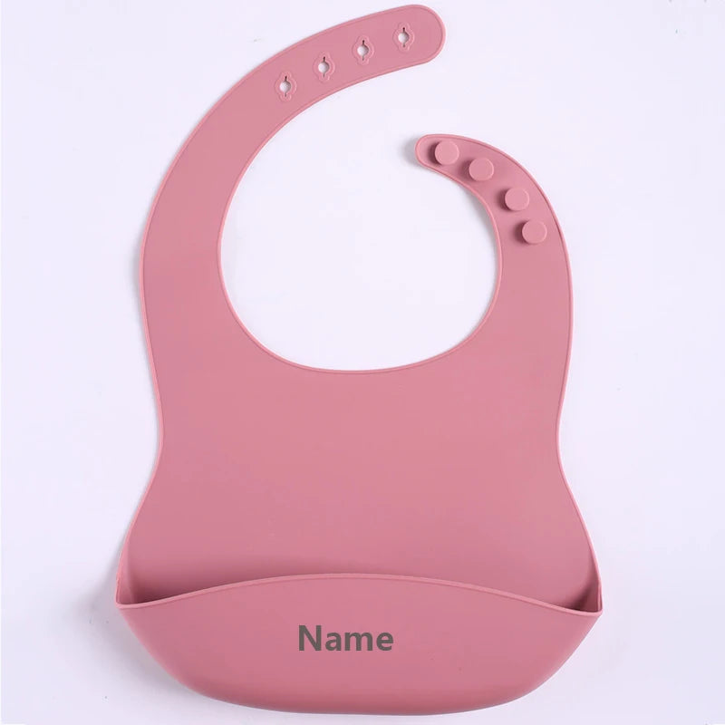 Baby Bib Silicone Drool/Food Catcher