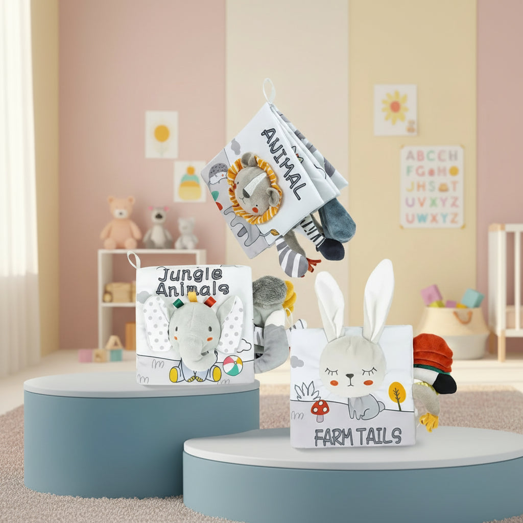 Soft Baby Books 3D Touch