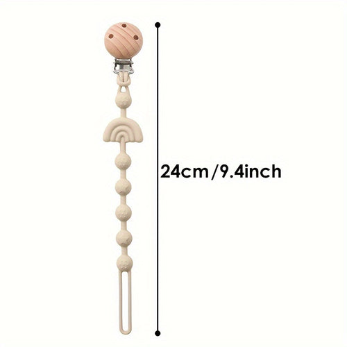 2pcs Silicone Pacifier Clips