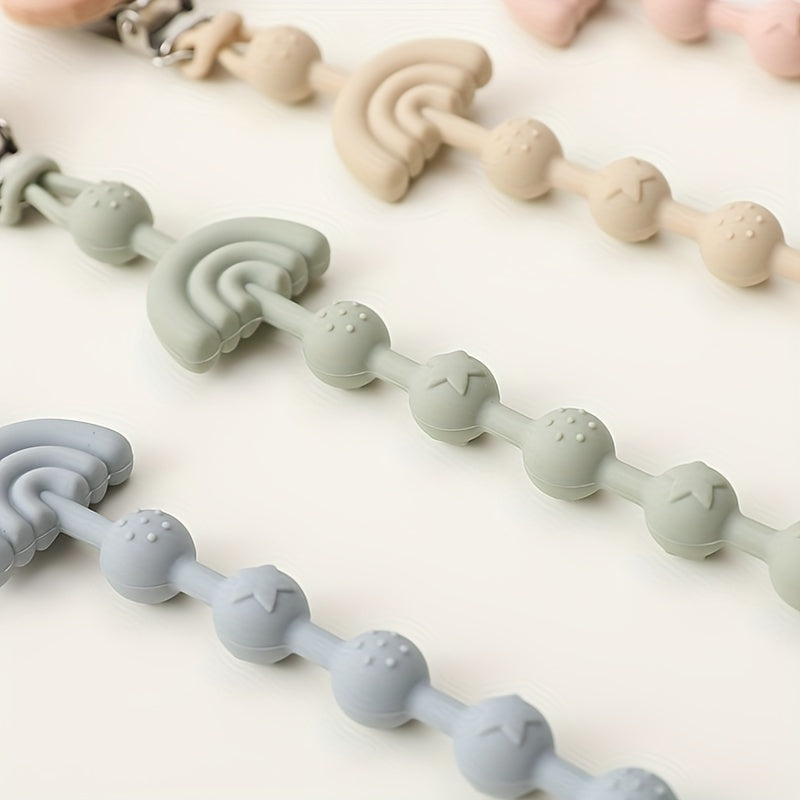 2pcs Silicone Pacifier Clips